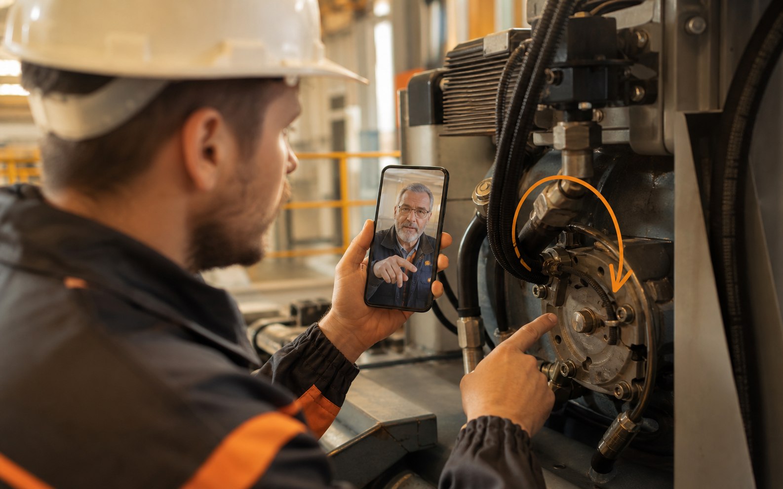 Remote-Expertenhilfe statt wiederholter Technikerreisen