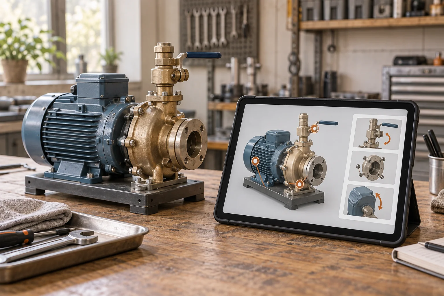 Digital twin of equipment with spatial guidance